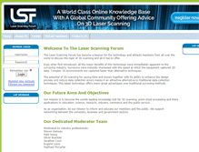 Tablet Screenshot of laserscanningforum.com